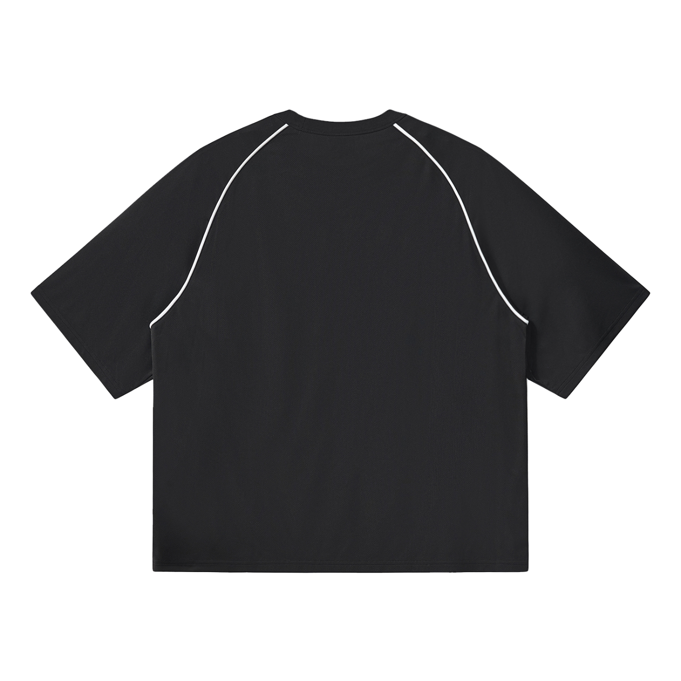 VOID Contrast Piping Panel Raglan T-Shirt
