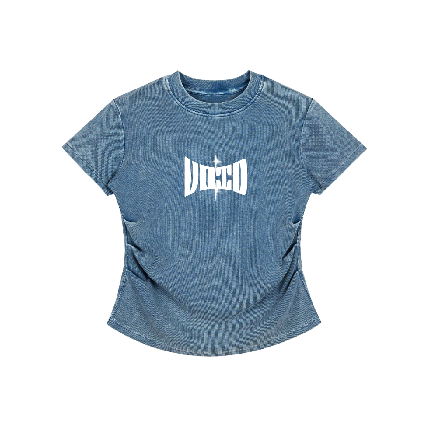 VOID Vintage Washed Bodycon Cotton T-Shirt