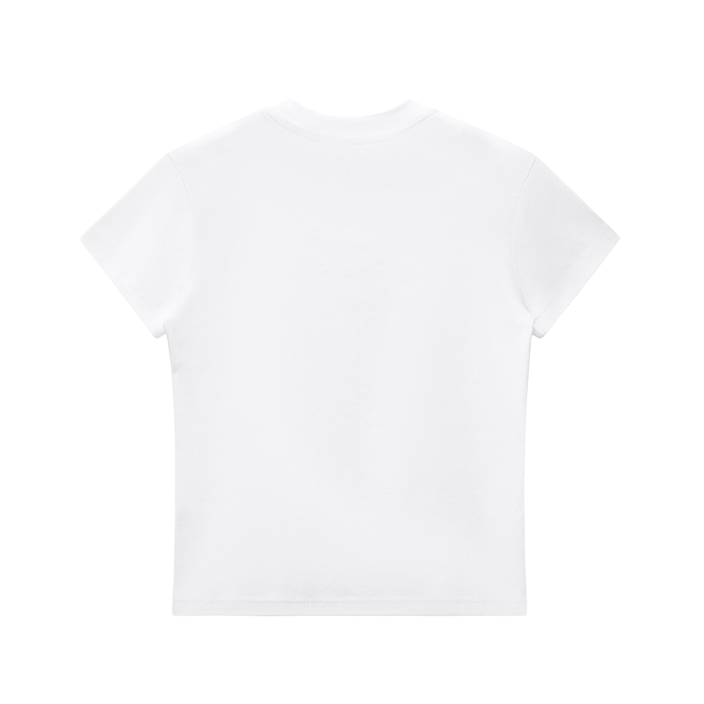 Cat with Bow Essential Bodycon Crewneck T-Shirt