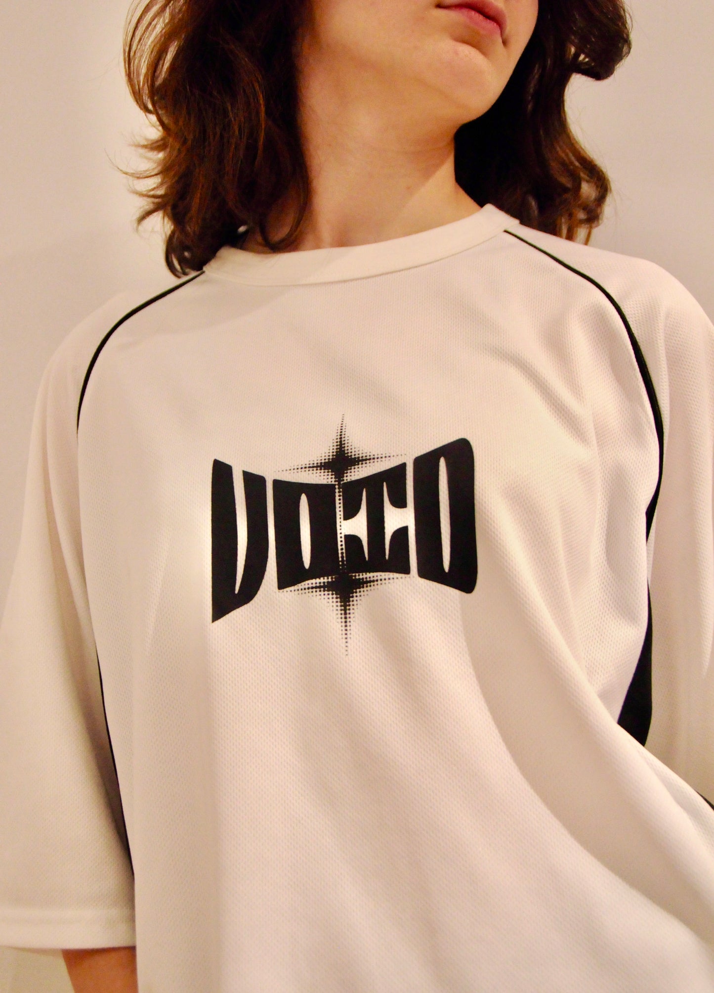 VOID Contrast Piping Panel Raglan T-Shirt