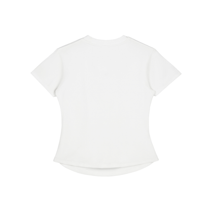 VOID Vintage Washed Bodycon Cotton T-Shirt