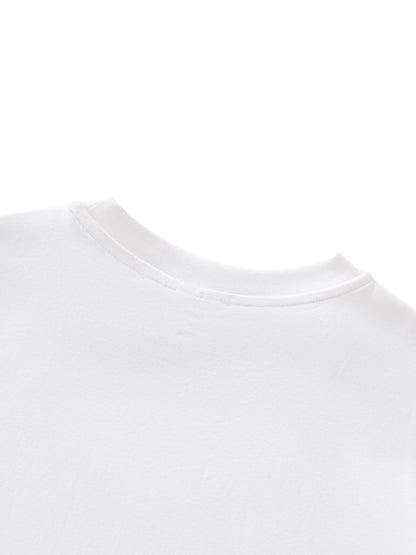 SWEET Women's Essential Bodycon Crewneck T-Shirt